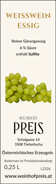 Weissweinessig